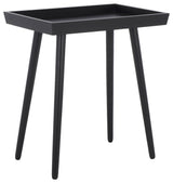 Safavieh Nonie Tray Accent Table, Black