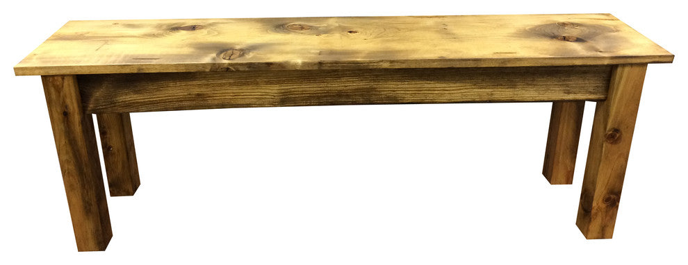 Barnwood Bench, 24"