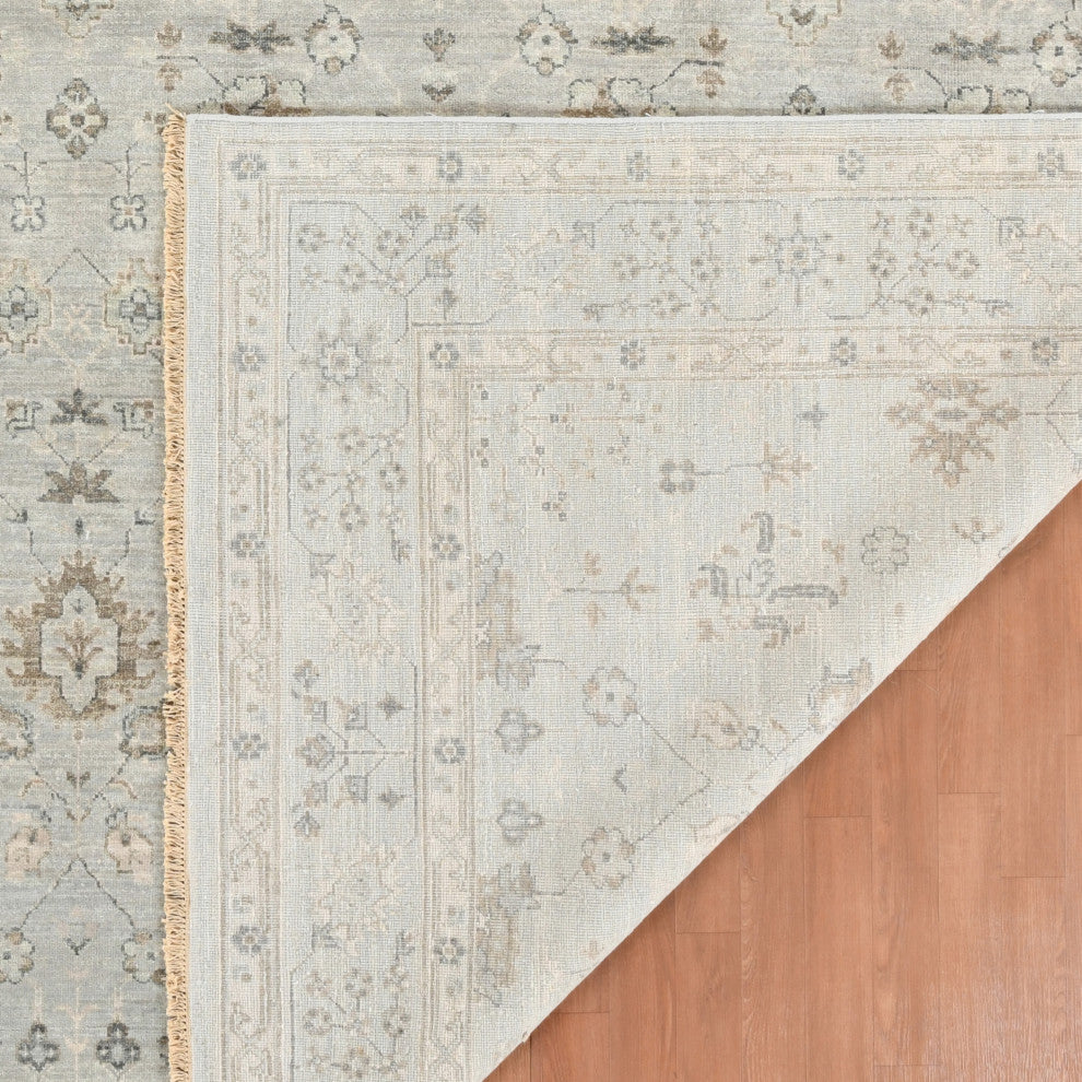 Nuit Arabe Lodi Area Rug Ice Blue, 2' X 3'