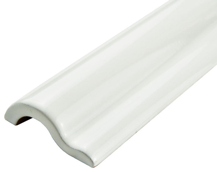 Santorini London Blanco Ceramic Wall Trim