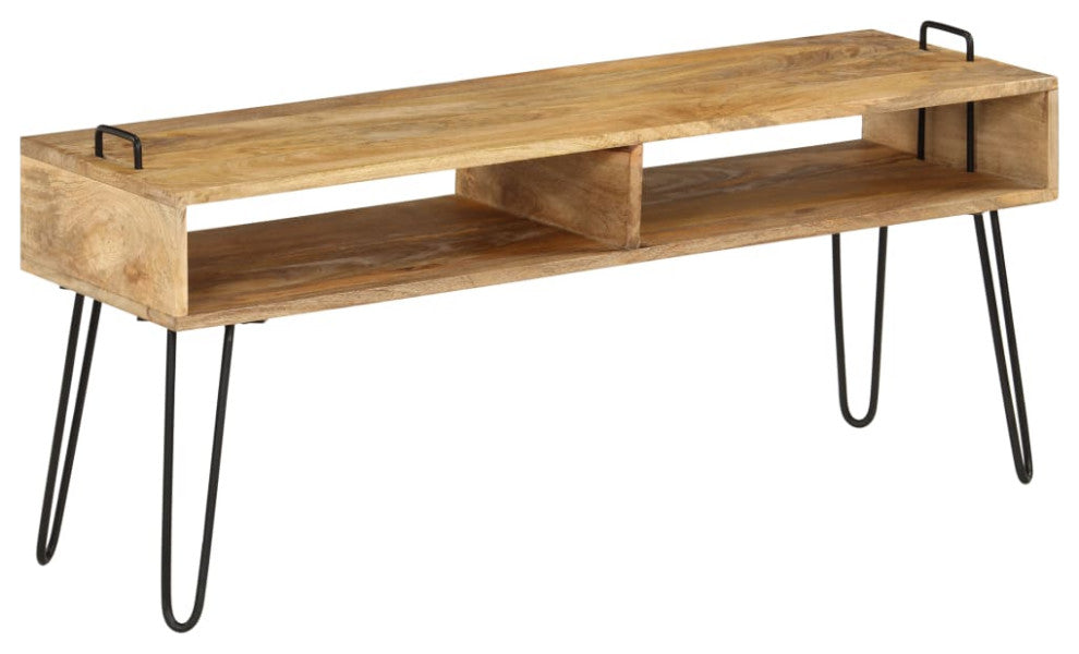 vidaXL TV Stand TV Unit Sideboard TV Console Media Cabinet Solid Mango Wood