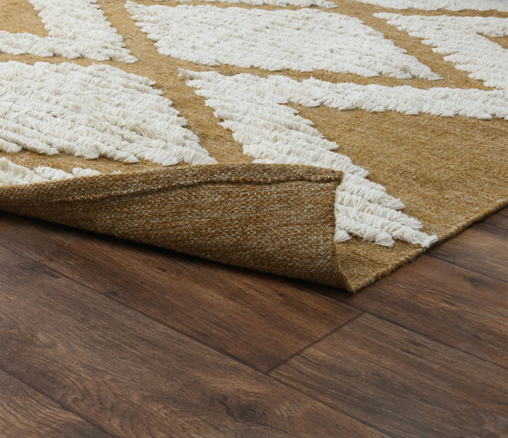 Warren Indoor Outdoor Honey Gold Accent Rug by Kosas Home