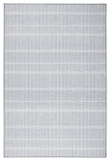 Bunny Williams x Dash & Albert Samson Grey Machine Washable Rug, Grey, 8' x 10'