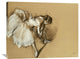 "Dancer Adjusting Her Shoe" Artwork, 36" x 28.4"