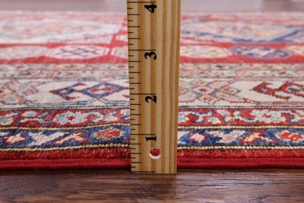 Super Kazak Hand Knotted Rug 4' 10" X 7' 3" Q4859