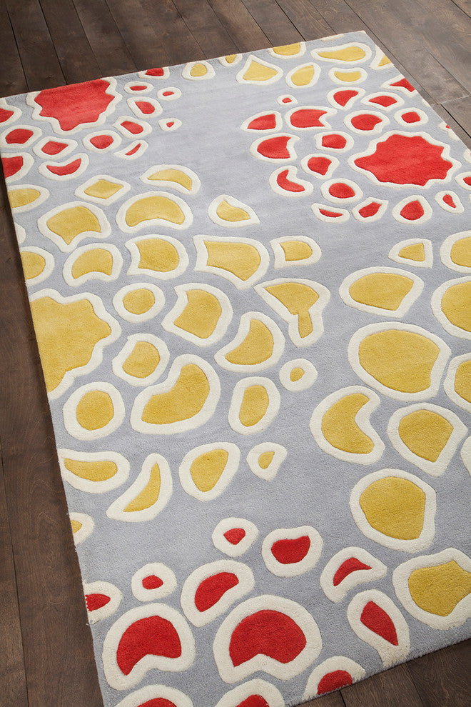Inhabit Contemporary Area Rug, 5'x7'6"