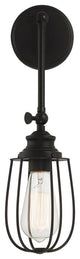 Savoy House Meridian 1-Light Wall Sconce M90022MBK, Matte Black