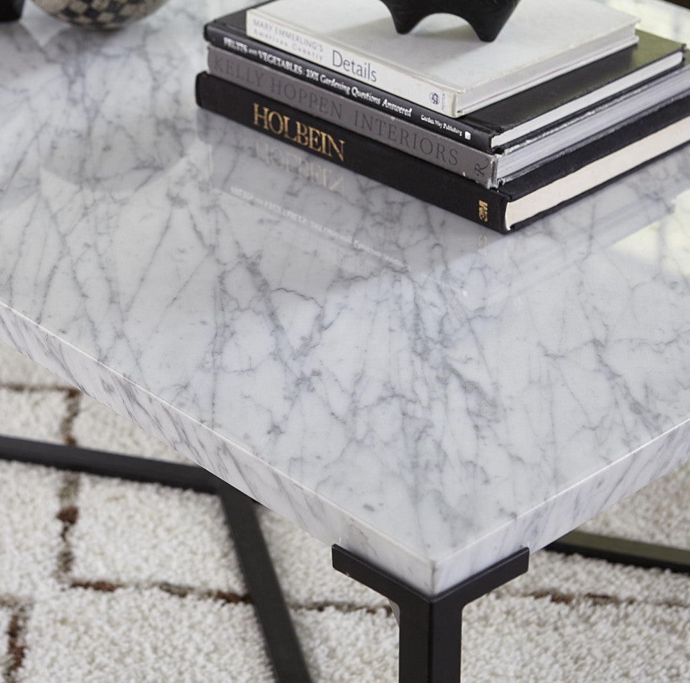 Modus Saxon Coffee Table in Matte Black