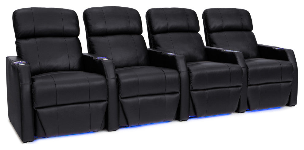 Seatcraft Sienna, Black, Row of 4