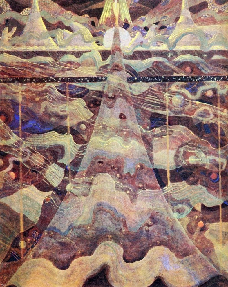 Mikalojus Ciurlionis Allegro Sonata of the Stars Wall Decal