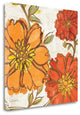 "Tangerine Square I" By Sue Schlabach, Giclee Print on Gallery Wrap Canvas