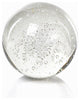 4" Crystal Decorative Ball, Bubbles Design, Set of 2