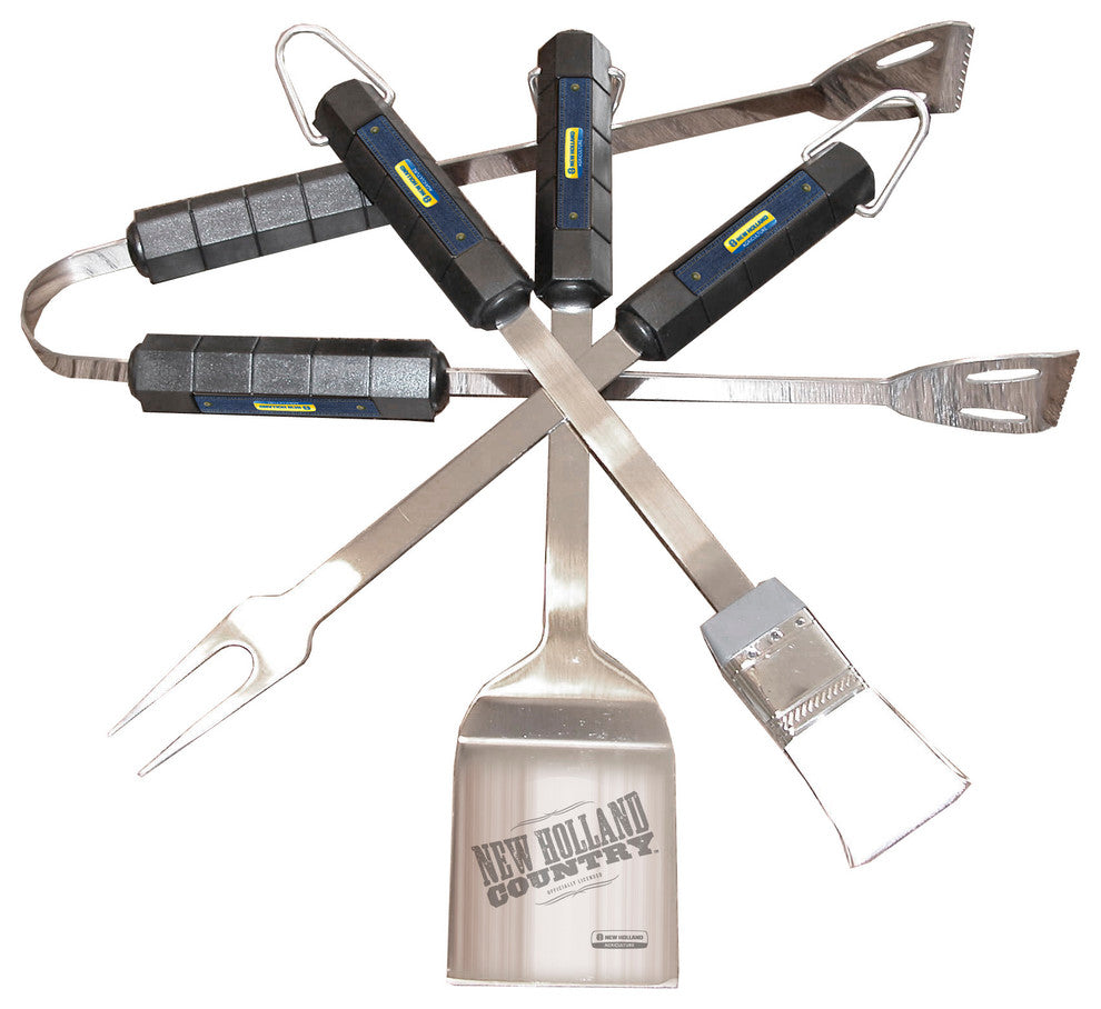 New Holland 4-Piece Grill Utensil Set
