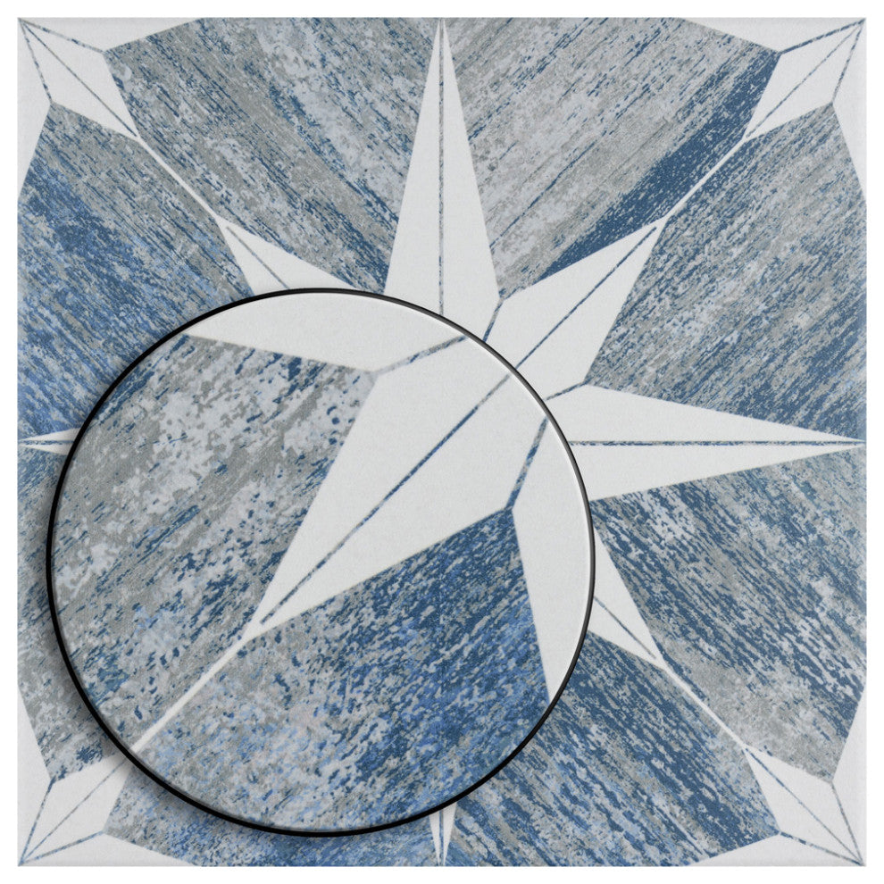Cassis Stella Porcelain Floor and Wall Tile Sample