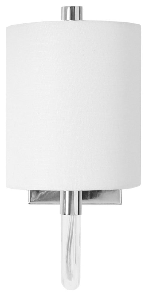 Nordic LED Wall Lamp in Minimalistic Style, Living Room, Bedroom, Silver, Warm Light