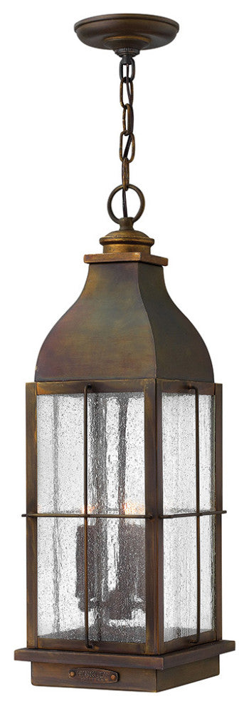 Hinkley Bingham Large Hanging Lantern, Sienna