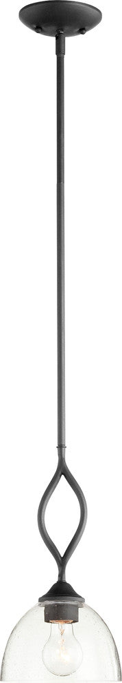 Brooks 1-Light Mini Pendant, Noir