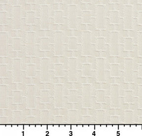 White Shiny Small Rectangles Luxurious Faux Silk Upholstery Fabric By The Yard