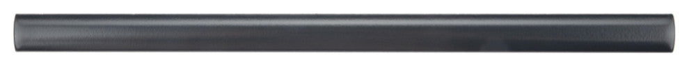 Chester Demi-Bullnose Matte Nero Ceramic Wall Trim