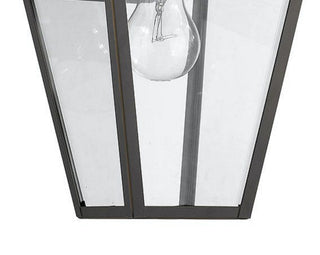 Traditional Small 1 Light Porch lantern in Oiled Bronze