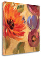 "Vivid Flowers Crop II" By Silvia Vassileva, Giclee Print on Gallery Wrap Canvas