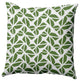 Kaleidoscope Graffiti Indoor/Outdoor Throw Pillow, Scallion, 18"x18"