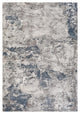 Surya Tibetan TBT-2318 9'x12'4" Rug, Navy/Denim/Light Gray/White