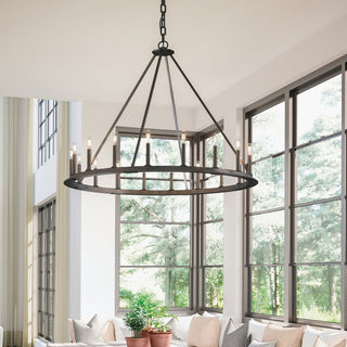 Capital Lighting Pearson 20-Light Chandelier 4913BI