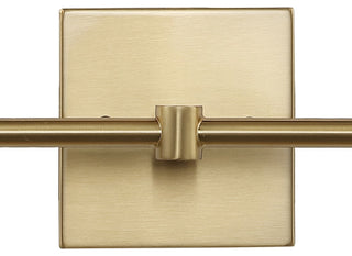Cato 13.5" 2-Light Modern Farmhouse Iron/Glass Vanity, Oil Rubbed Bronze/Clear