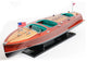 Chris Craft Triple Cockpit Painted Wooden Handcrafted boat model