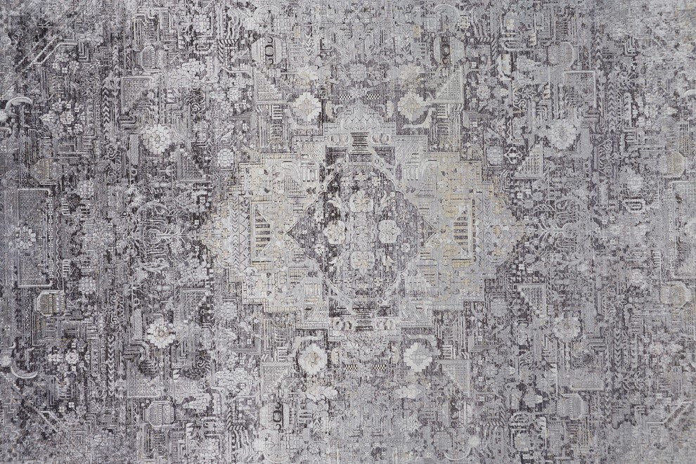Weave & Wander Melmas Gray 9'6"x12'7" Rug