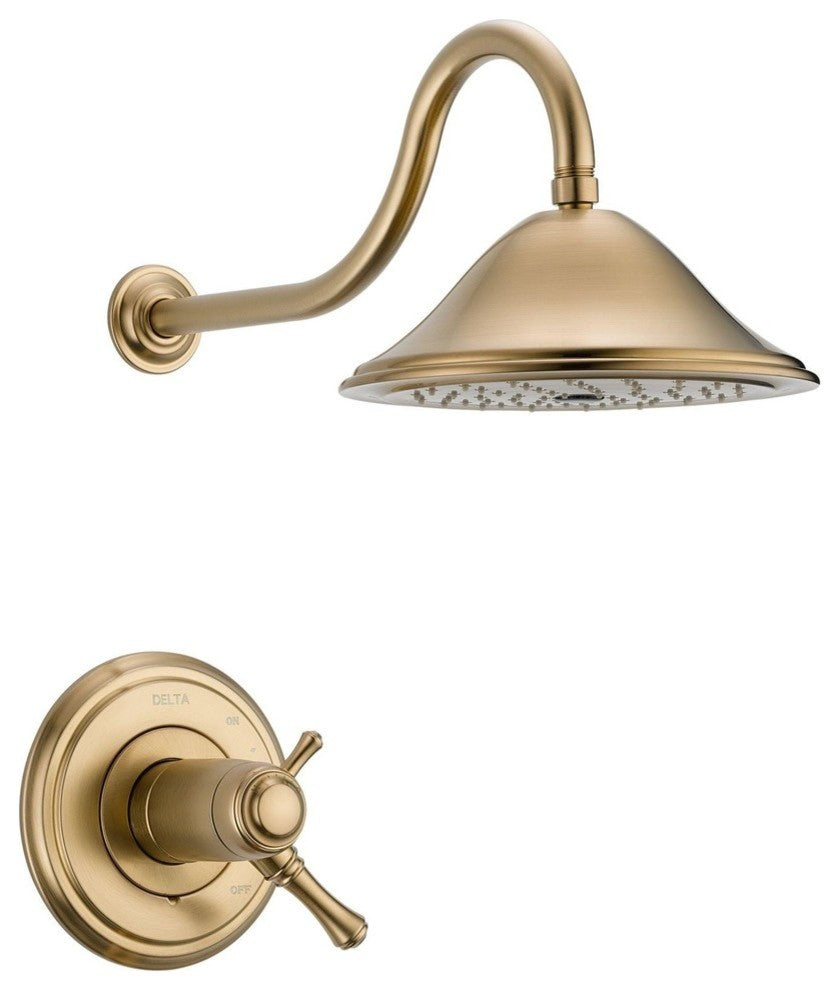 Delta Cassidy TempAssure 17T Series Shower Trim, Champagne Bronze, T17T297-CZ
