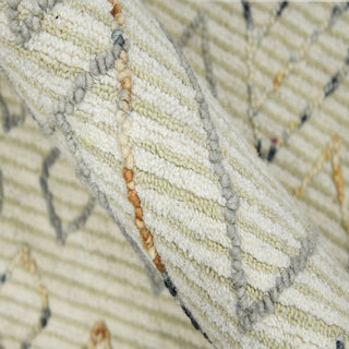 Berlin Drayton Area Rug, Ivory, 5' x 8', Geometric