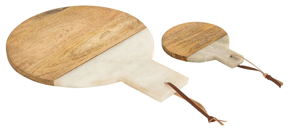 Pomeroy 626814 Glenhurst Set Of 2 Round Serving Boards