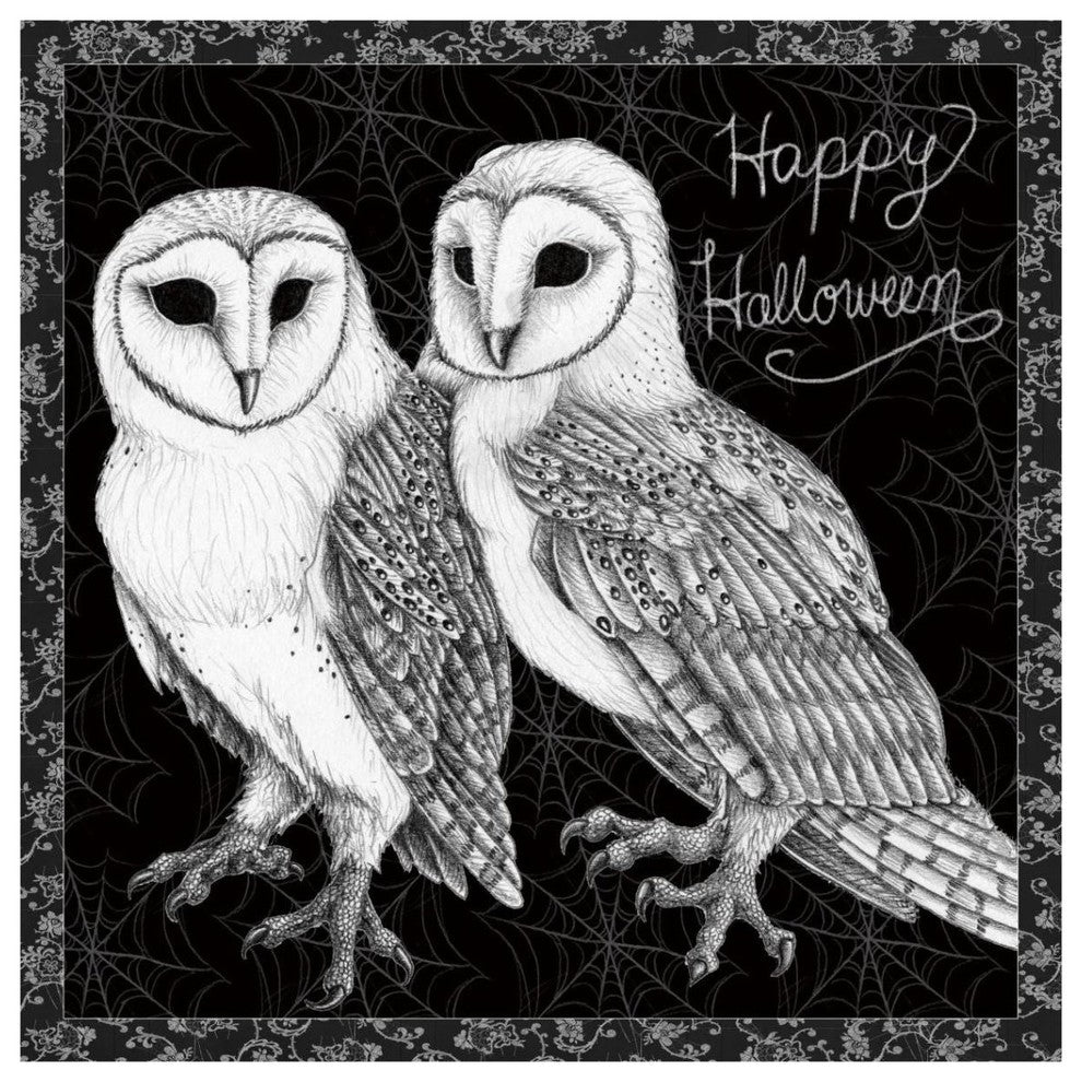 "Arsenic and Old Lace Happy Halloween" Paper Print by Elyse DeNeige, 38"x38"