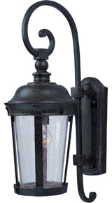 Maxim 3023 Dover 20" Tall 1 Light Wall Sconce - Bronze / Seedy Glass