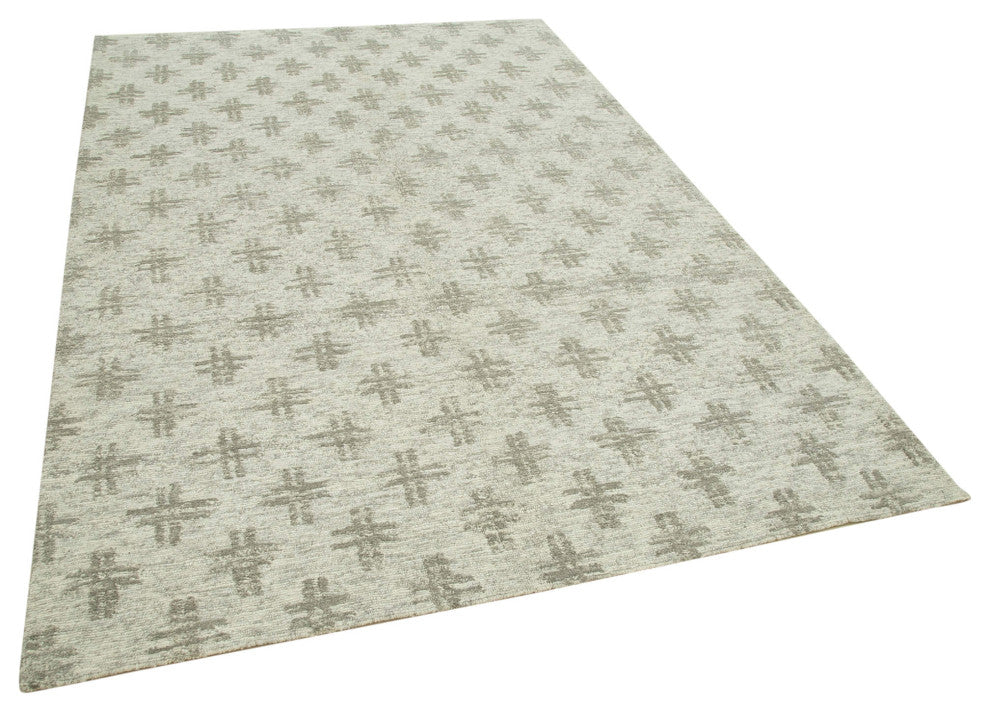Rug N Carpet - Handmade Decorative 6' 0'' x 9' 0'' Moroccan Area Rug