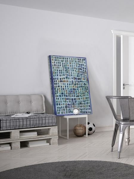 "Life's a Mosaic" Painting Print on Wrapped Canvas, 16"x24"