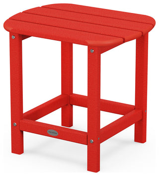 Polywood South Beach 18" Side Table, Sunset Red