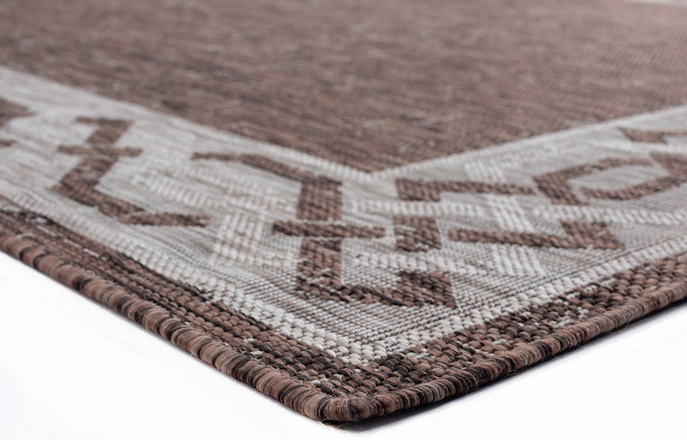 United Weavers Augusta Whitehaven Brown Oversize Rug 7'10x10'6