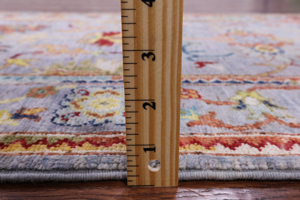 2' 9" X 9' 9" Handmade Persian Tabriz Wool Runner Rug Q8374