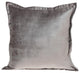 Premier 24" Soft Touch Taupe Solid Color Accent Pillow