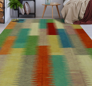 Winchester Kilim Ardeen Purple Rug