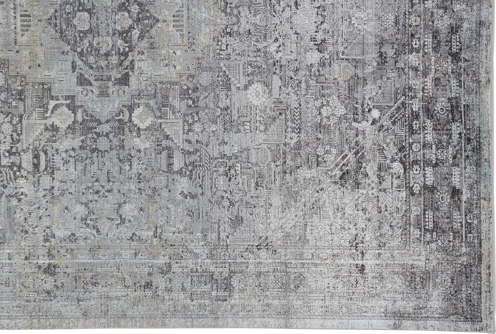 Weave & Wander Melmas Gray 9'6"x12'7" Rug
