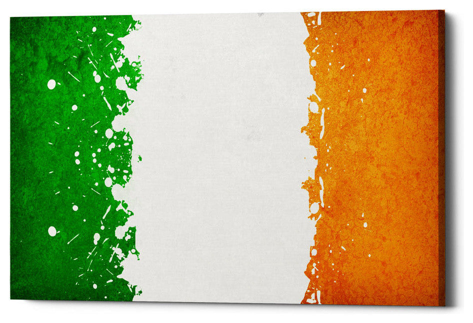 Epic Graffiti ''Ireland'' Giclee Canvas Wall Art, 26"x18"