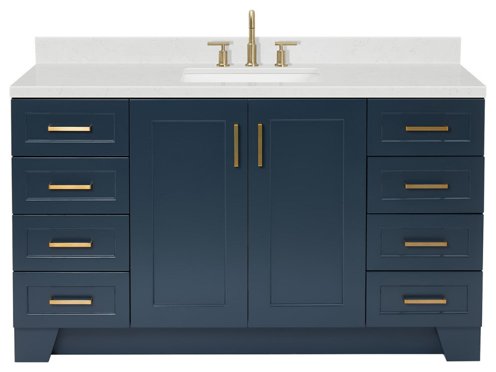 Ariel Taylor 60" Single Rectangular Sink Bathroom Vanity