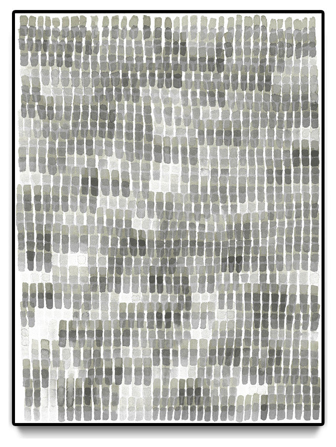 "Woven Reeds III" Oversized Framed Canvas, 60" x 40"