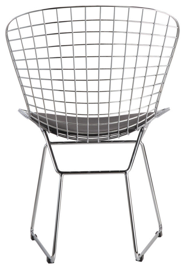 Modern Classics Wire Side Chair, Black
