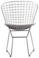 Modern Classics Wire Side Chair, Black
