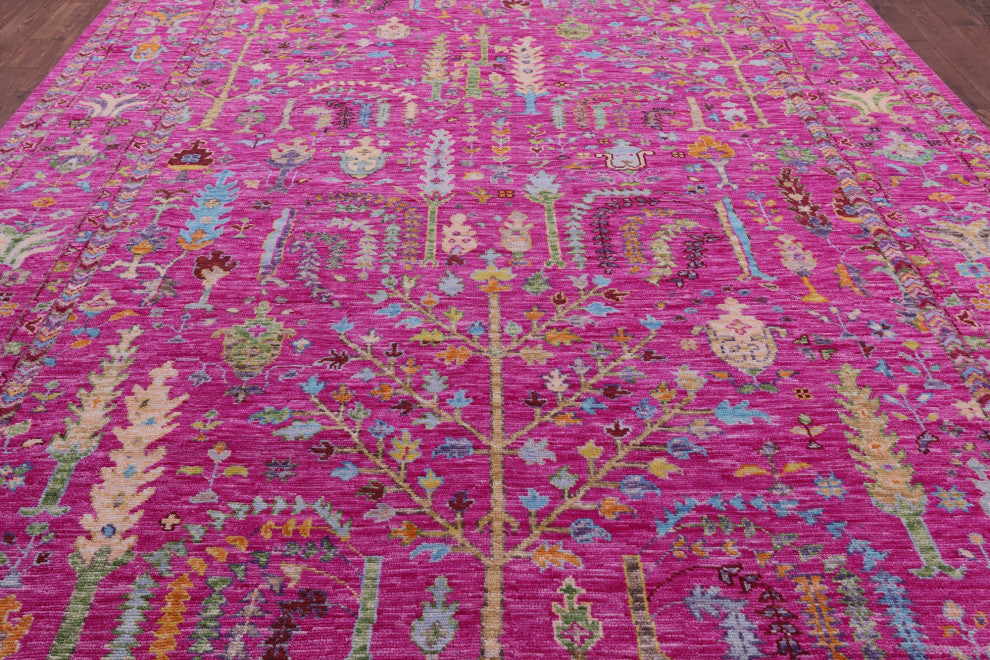 10' 1" X 13' 11" Turkish Oushak Handmade Wool Rug - Q15624